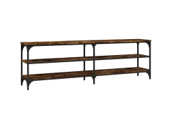 Online Móvel para TV 160x30x50 cm derivados de madeira carvalho fumado PT418361 Castanho