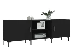 Móvel De Tv* Móvel para TV 150x30x50 cm derivados de madeira PT552176 Preto