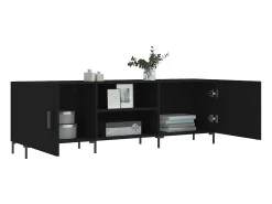 Móvel De Tv* Móvel para TV 150x30x50 cm derivados de madeira PT552176 Preto