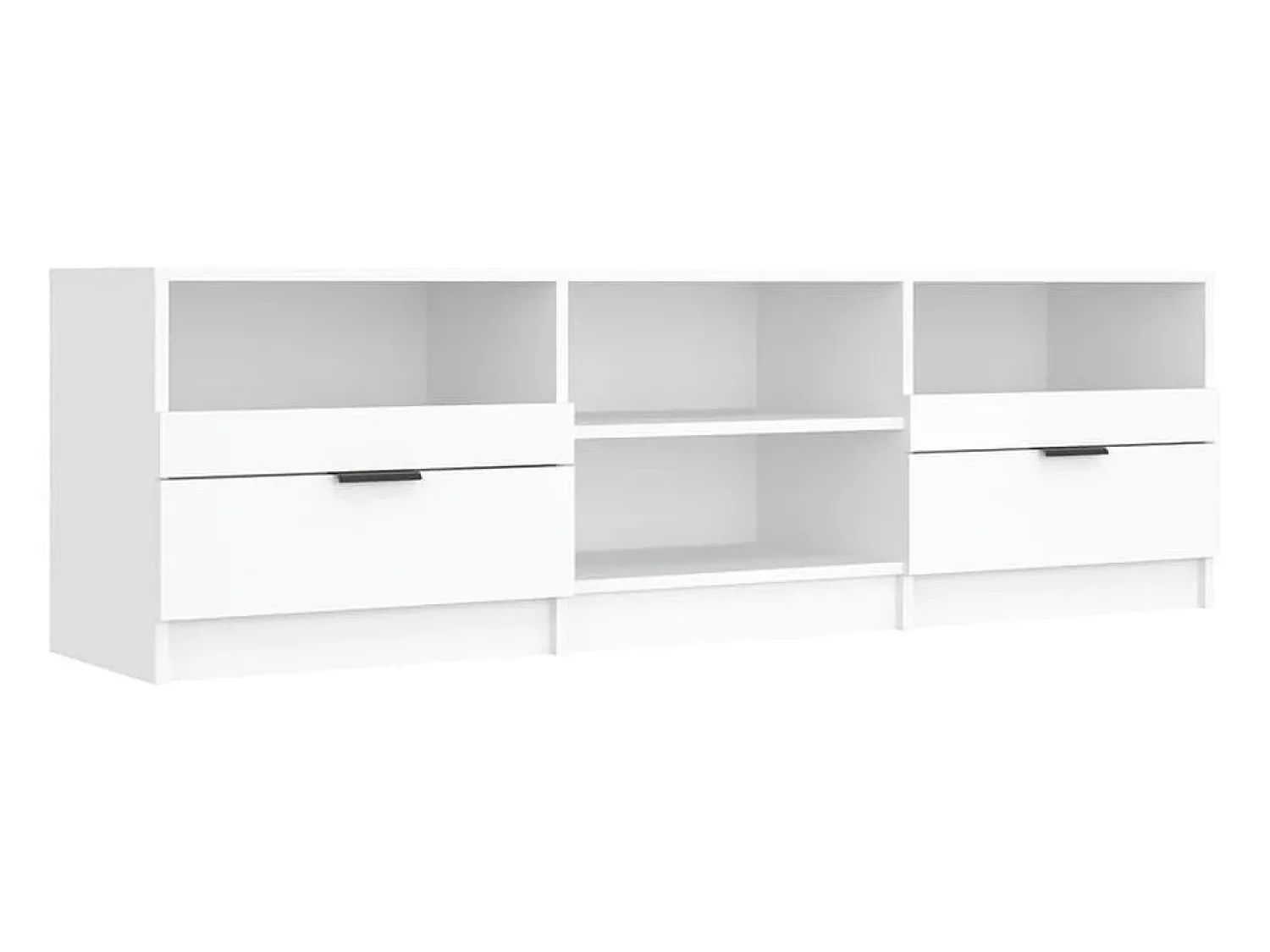 Móvel De Tv|vidaxl Móvel para TV 150x33,5x45 cm derivados de madeira Branco
