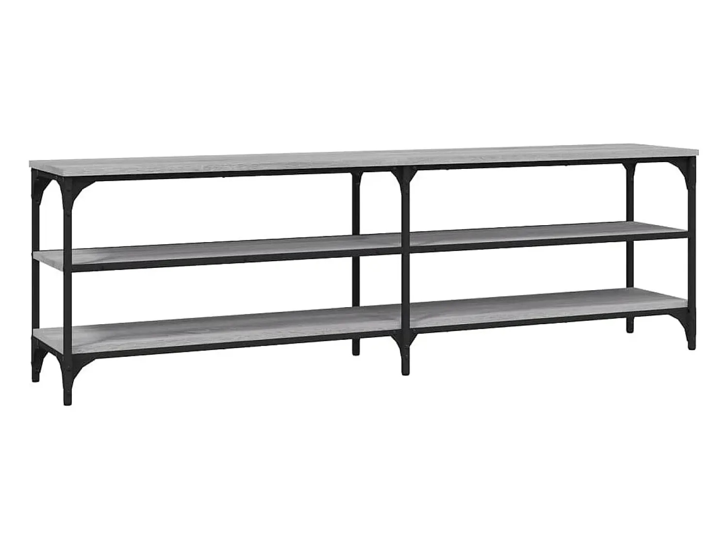 Móvel para TV 160x30x50 cm derivados de madeira sonoma PT264580^ Móvel De Tv