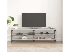 Móvel para TV 160x30x50 cm derivados de madeira sonoma PT264580^ Móvel De Tv