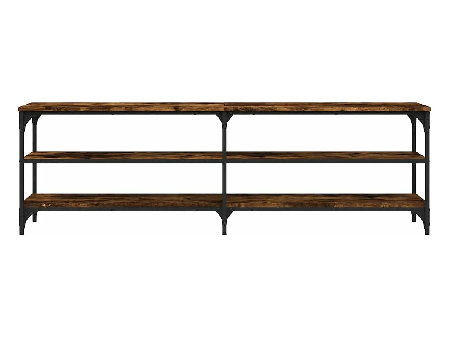 vidaxl Móvel para TV 160x30x50 cm derivados de madeira carvalho fumado^ Móvel De Entrada|Móvel De Tv