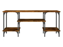Móvel De Tv|vidaxl Móvel para TV 102x35x45,5 cm derivados madeira carvalho fumado Castanho
