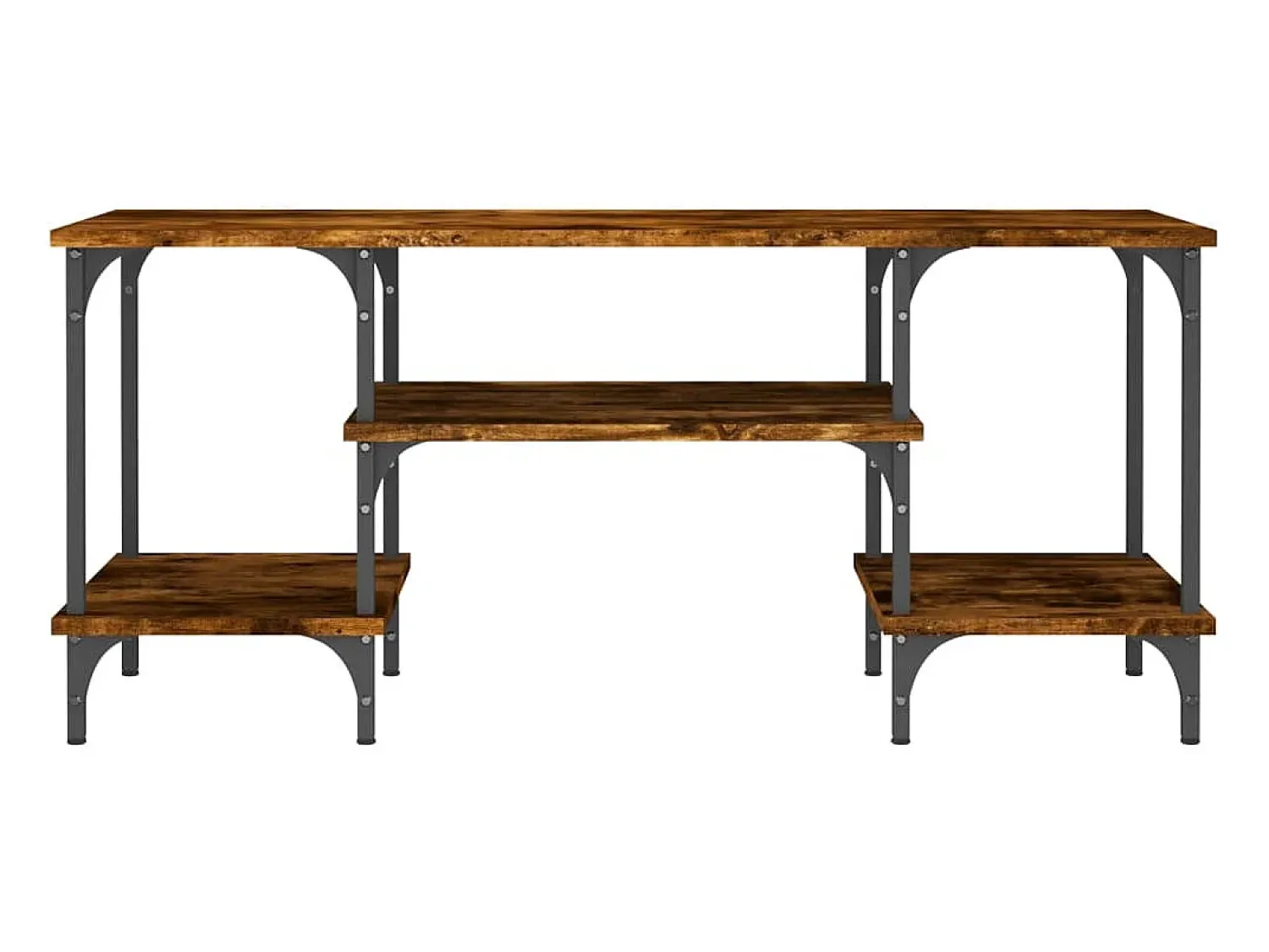 Móvel De Tv|vidaxl Móvel para TV 102x35x45,5 cm derivados madeira carvalho fumado Castanho