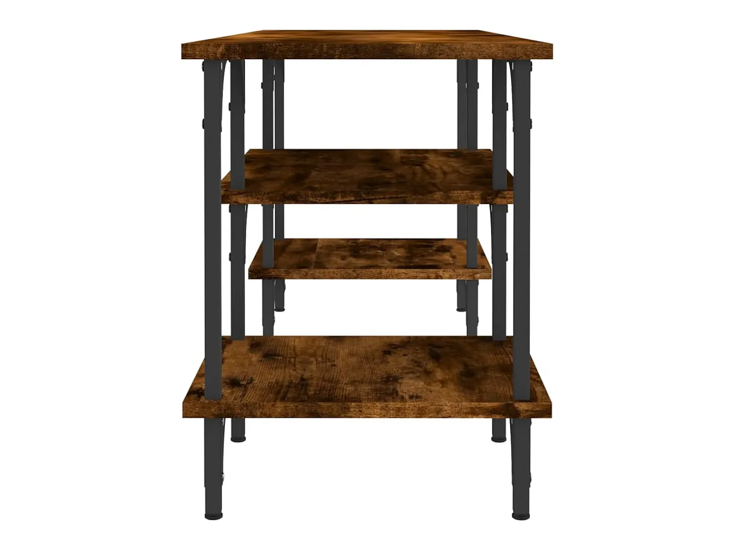 Móvel De Tv|vidaxl Móvel para TV 102x35x45,5 cm derivados madeira carvalho fumado Castanho