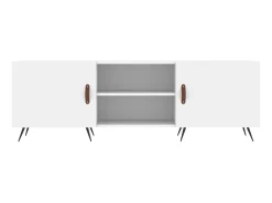 New Móvel para TV 150x30x50 cm derivados de madeira PT325514 Branco