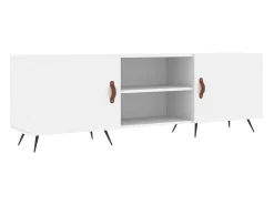 New Móvel para TV 150x30x50 cm derivados de madeira PT325514 Branco