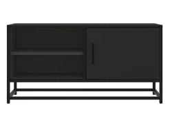 Móvel De Tv|vidaxl Móvel para TV 80x34,5x40 cm derivados de madeira/metal Preto