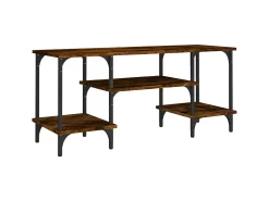 Móvel De Tv| Móvel para TV 102x35x45,5 cm derivados madeira carvalho fumado PT741603 Castanho
