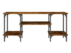 Móvel De Tv| Móvel para TV 102x35x45,5 cm derivados madeira carvalho fumado PT741603 Castanho