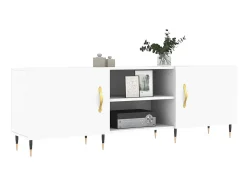 Móvel De Tv* Móvel para TV 150x30x50 cm derivados de madeira PT339318 Branco