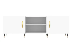 Móvel De Tv* Móvel para TV 150x30x50 cm derivados de madeira PT339318 Branco