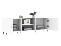 Móvel De Tv* Móvel para TV 150x30x50 cm derivados de madeira PT339318 Branco
