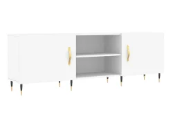 Móvel De Tv* Móvel para TV 150x30x50 cm derivados de madeira PT339318 Branco