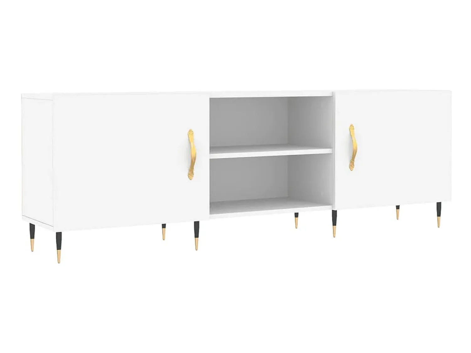Móvel De Tv* Móvel para TV 150x30x50 cm derivados de madeira PT339318 Branco