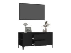 Móvel De Tv* Móvel para TV 102x44,5x50 cm derivados de madeira PT376799 Preto