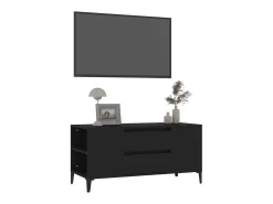 Móvel De Tv* Móvel para TV 102x44,5x50 cm derivados de madeira PT376799 Preto