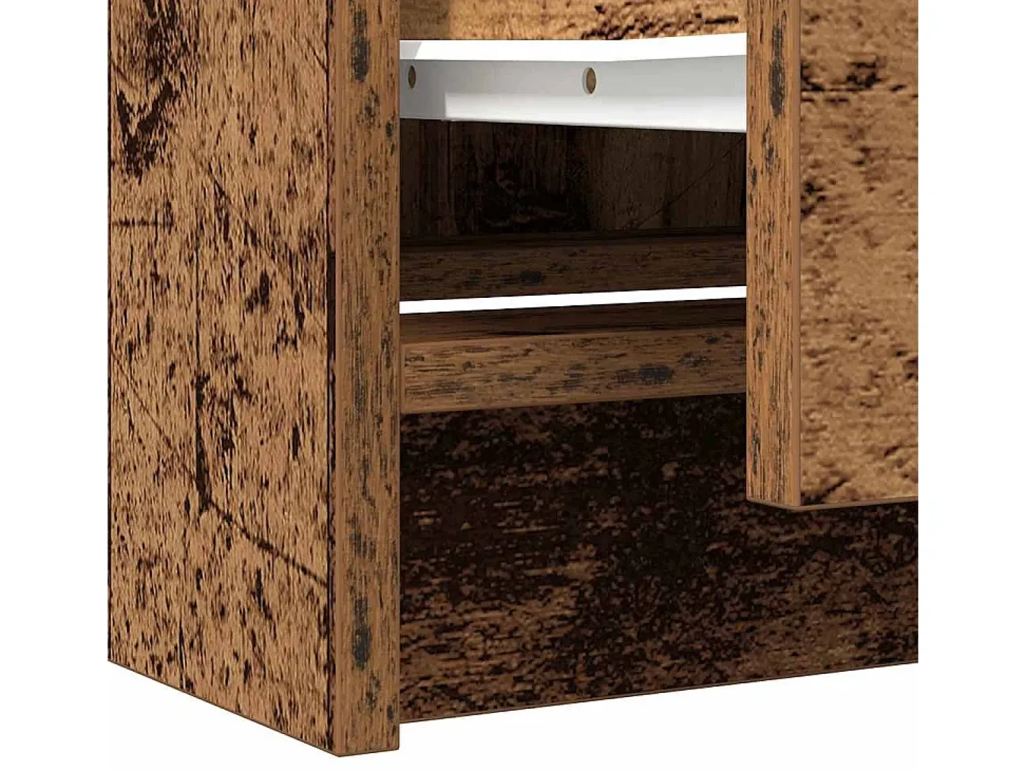 Móvel De Tv|vidaxl Móvel para TV 40x35x54 cm derivados de madeira madeira velha Castanho