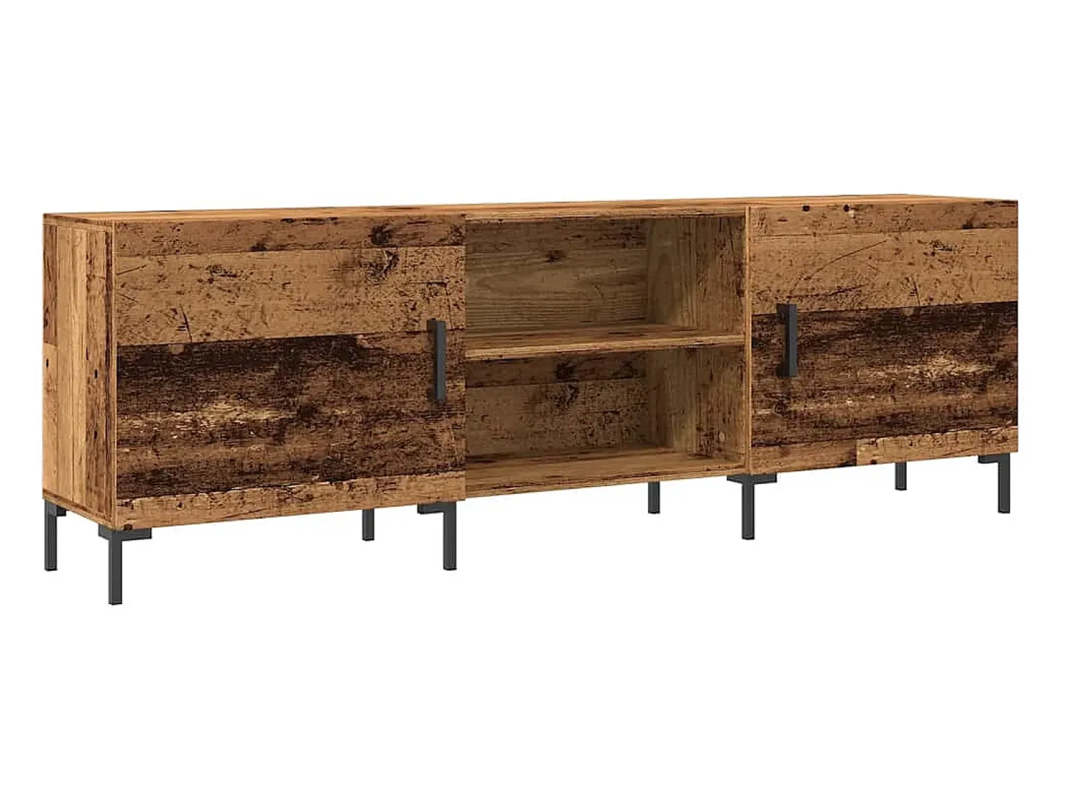 Móvel De Tv|vidaxl Móvel para TV 150x30x50 cm derivados de madeira madeira velha Castanho