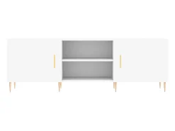 Best vidaxl Móvel para TV 150x30x50 cm derivados de madeira Branco