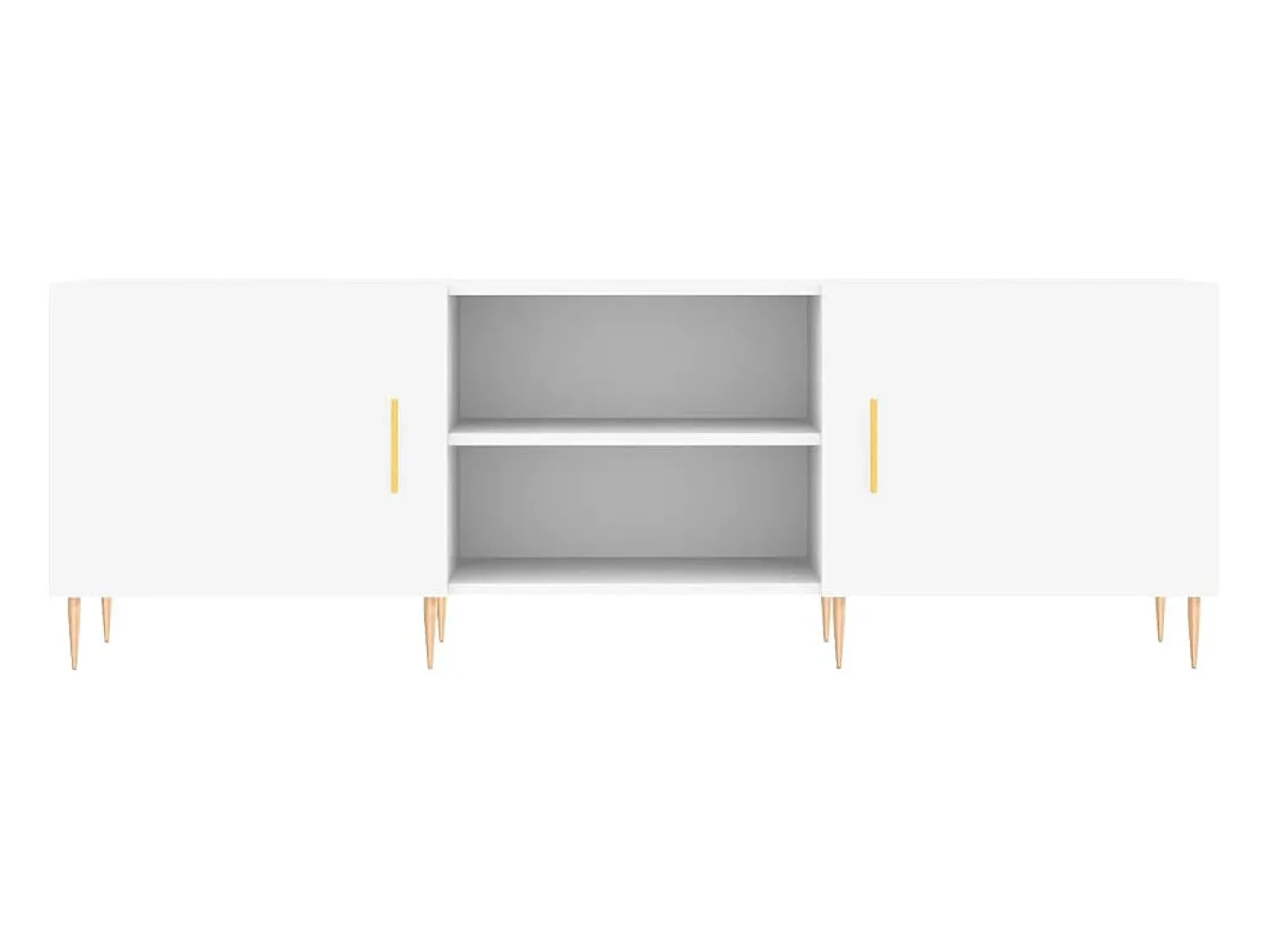 Best vidaxl Móvel para TV 150x30x50 cm derivados de madeira Branco