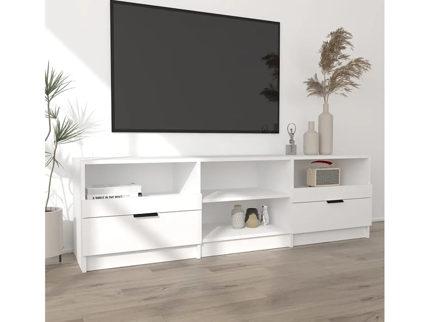 Móvel para TV 150x33,5x45 cm derivados de madeira PT782359^ Móvel De Tv
