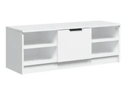 Móvel De Tv| Móvel para TV 102x35,5x36,5 cm madeira processada PT315964 Branco