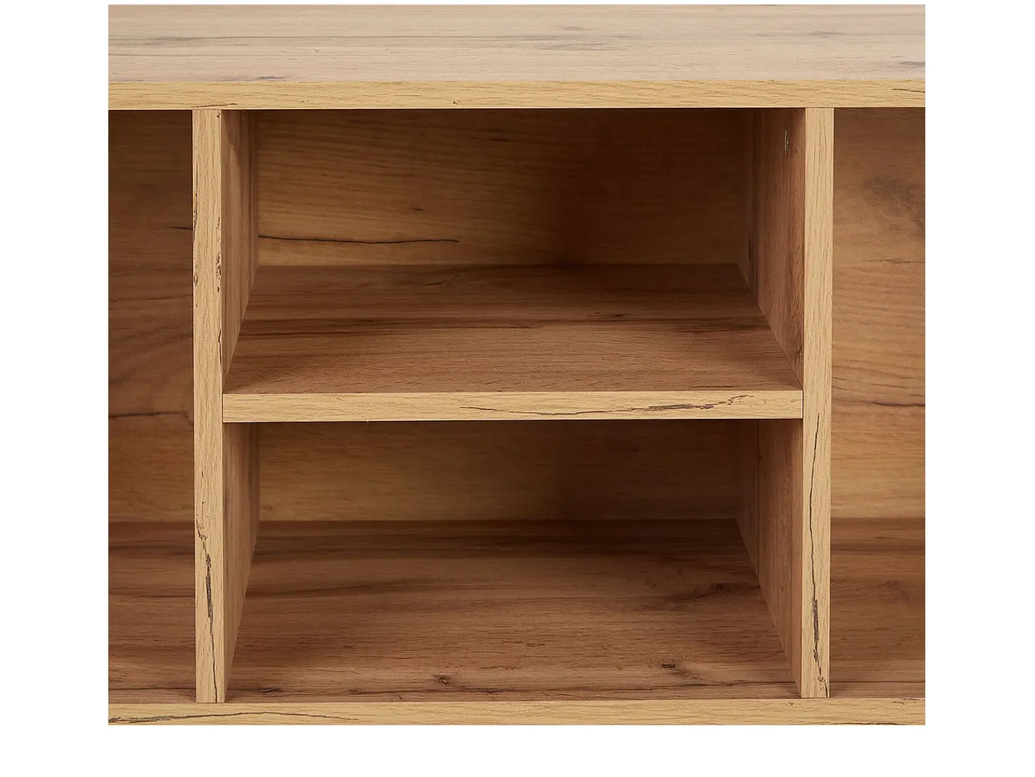 Clearance Móvel para TV 140x52x35,5 cm madeira natural Carvalho Castanho