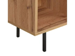 Clearance Móvel para TV 140x52x35,5 cm madeira natural Carvalho Castanho