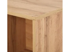 Clearance Móvel para TV 140x52x35,5 cm madeira natural Carvalho Castanho