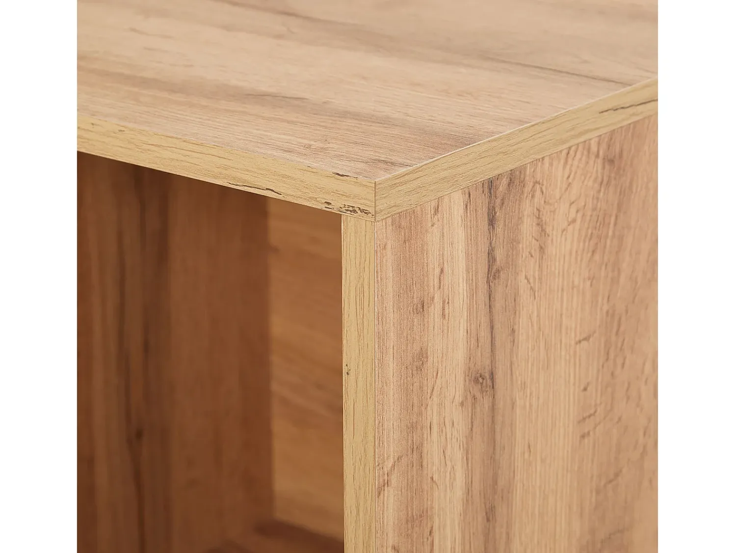 Clearance Móvel para TV 140x52x35,5 cm madeira natural Carvalho Castanho