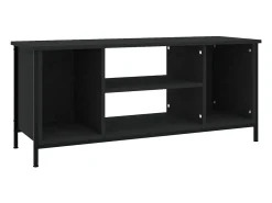 Móvel De Tv* Móvel para TV 102x35x45 cm madeira processada PT412671 Preto