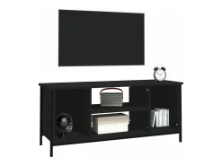 Móvel De Tv* Móvel para TV 102x35x45 cm madeira processada PT412671 Preto