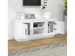 Sale Móvel para TV 102x35x45 cm madeira processada PT930425 Branco