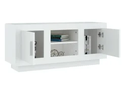 Sale Móvel para TV 102x35x45 cm madeira processada PT930425 Branco