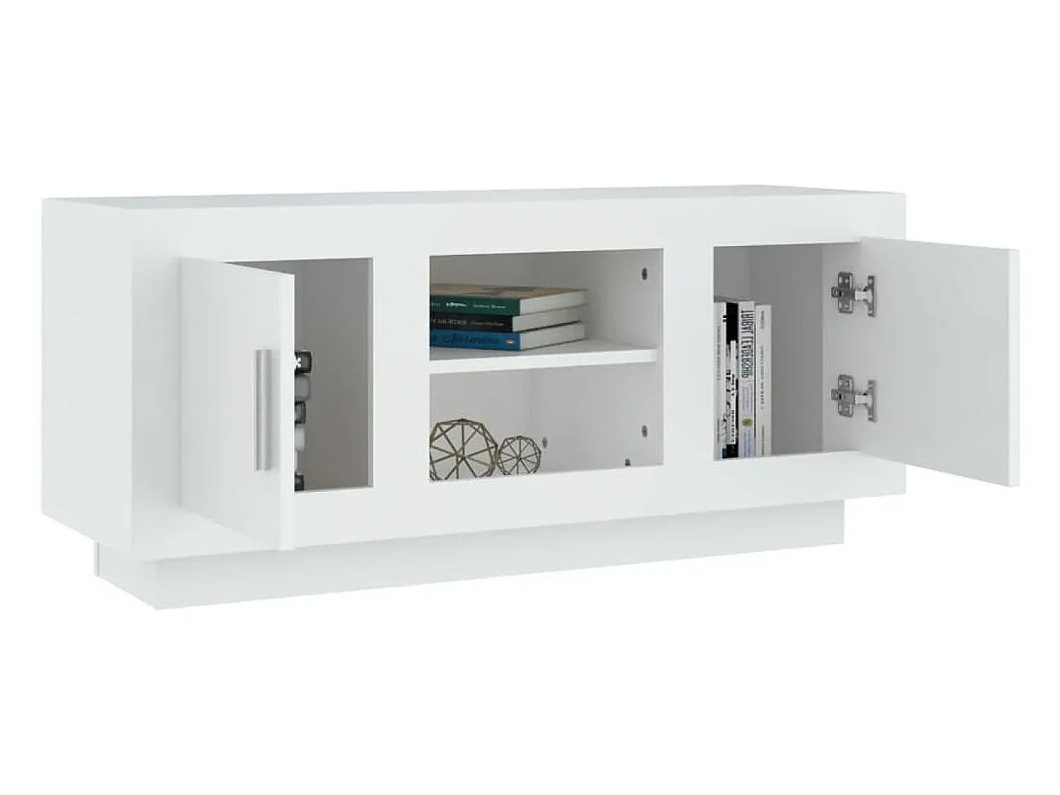 Sale Móvel para TV 102x35x45 cm madeira processada PT930425 Branco