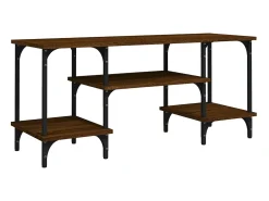 Discount Móvel para TV 102x35x45,5cm derivados madeira carvalho PT387470 Castanho