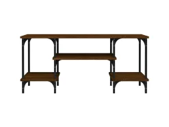 Discount Móvel para TV 102x35x45,5cm derivados madeira carvalho PT387470 Castanho