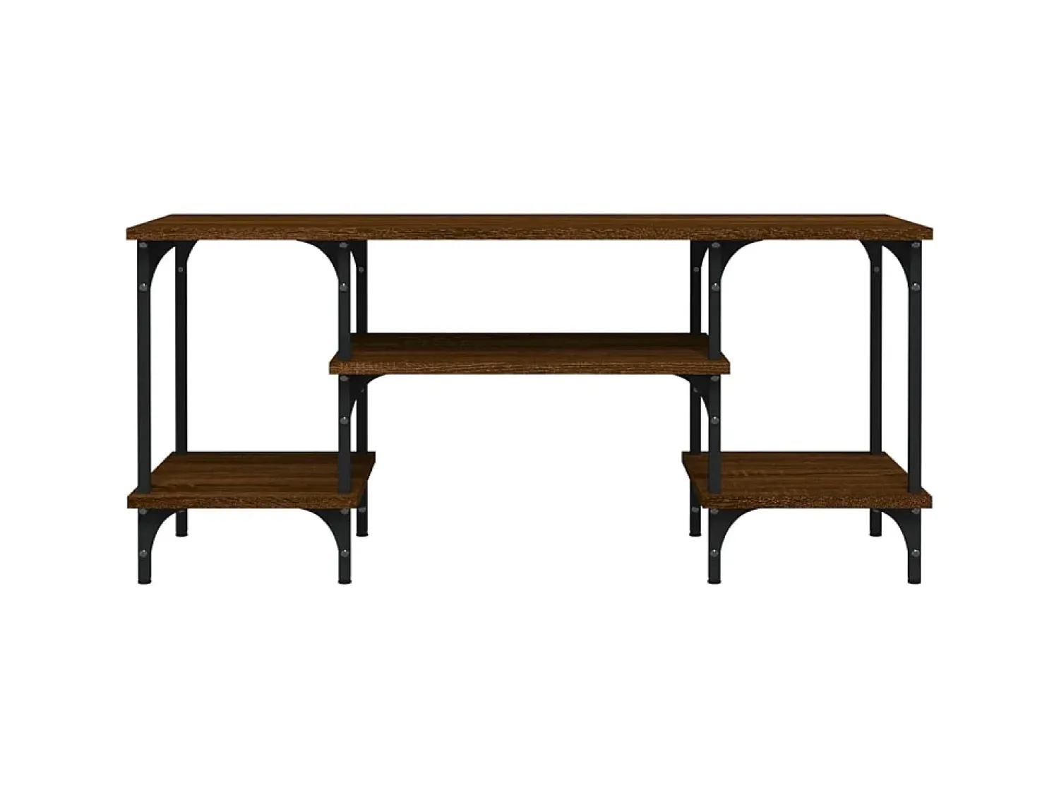 Discount Móvel para TV 102x35x45,5cm derivados madeira carvalho PT387470 Castanho