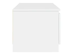 Outlet vidaxl Móvel para TV 140x40x35,5cm derivados madeira brilhante Branco