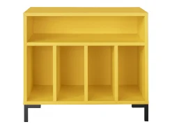 Móvel De Arrumação* Móvel para vinis BOWIE Amarelo
