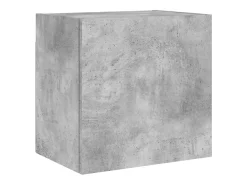 Hot Móvel parede p/ TV 40,5x30x40cm derivados madeira cinza cimento PT211710 Cinzento