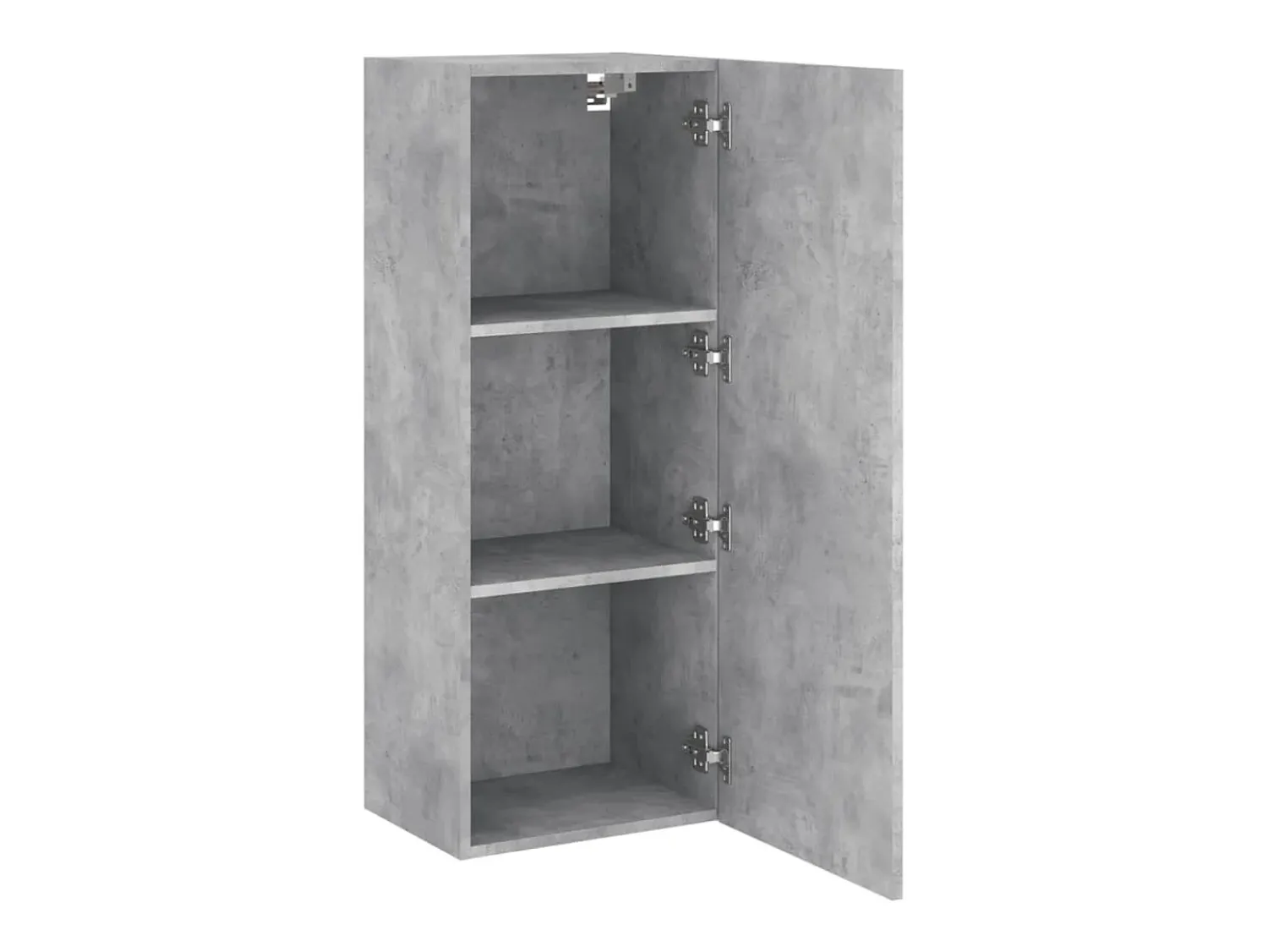Móvel De Tv|vidaxl Móvel parede TV 40,5x30x102 cm derivados madeira cinza cimento Cinzento