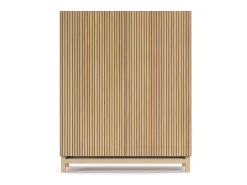 Móvel De Arrumação|Sapateira*Herdasa Móvel sapateira/armário - A112cm x C90cm x P27cm carvalho dourado portas impression serrado - Lofoten Natural escuro