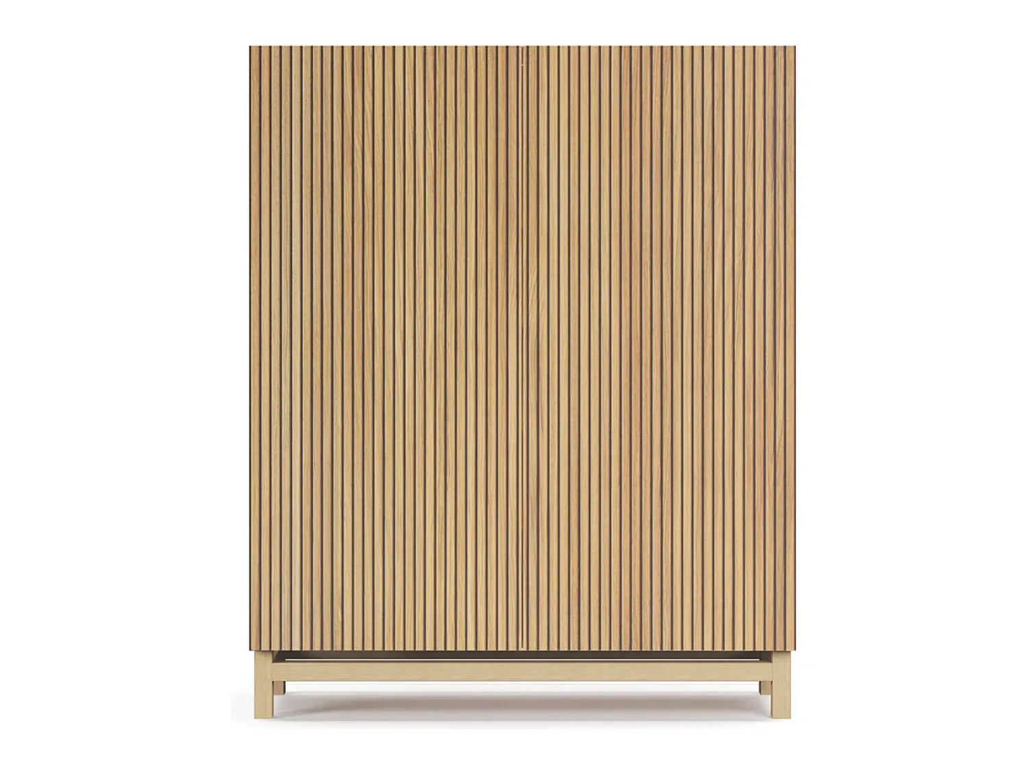 Móvel De Arrumação|Sapateira*Herdasa Móvel sapateira/armário - A112cm x C90cm x P27cm carvalho dourado portas impression serrado - Lofoten Natural escuro