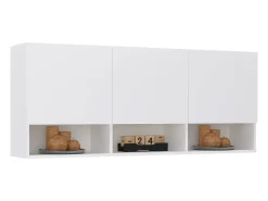 Móvel Suspenso haaus Malmo, 3 Portas, , 144 x 27 x 60 cm^ Prateleira