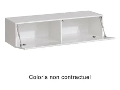 Móvel De Tv|Price Factory Móvel suspenso para TV na cor carvalho Wotan de 120cm, coleção SWITCH. Castanho
