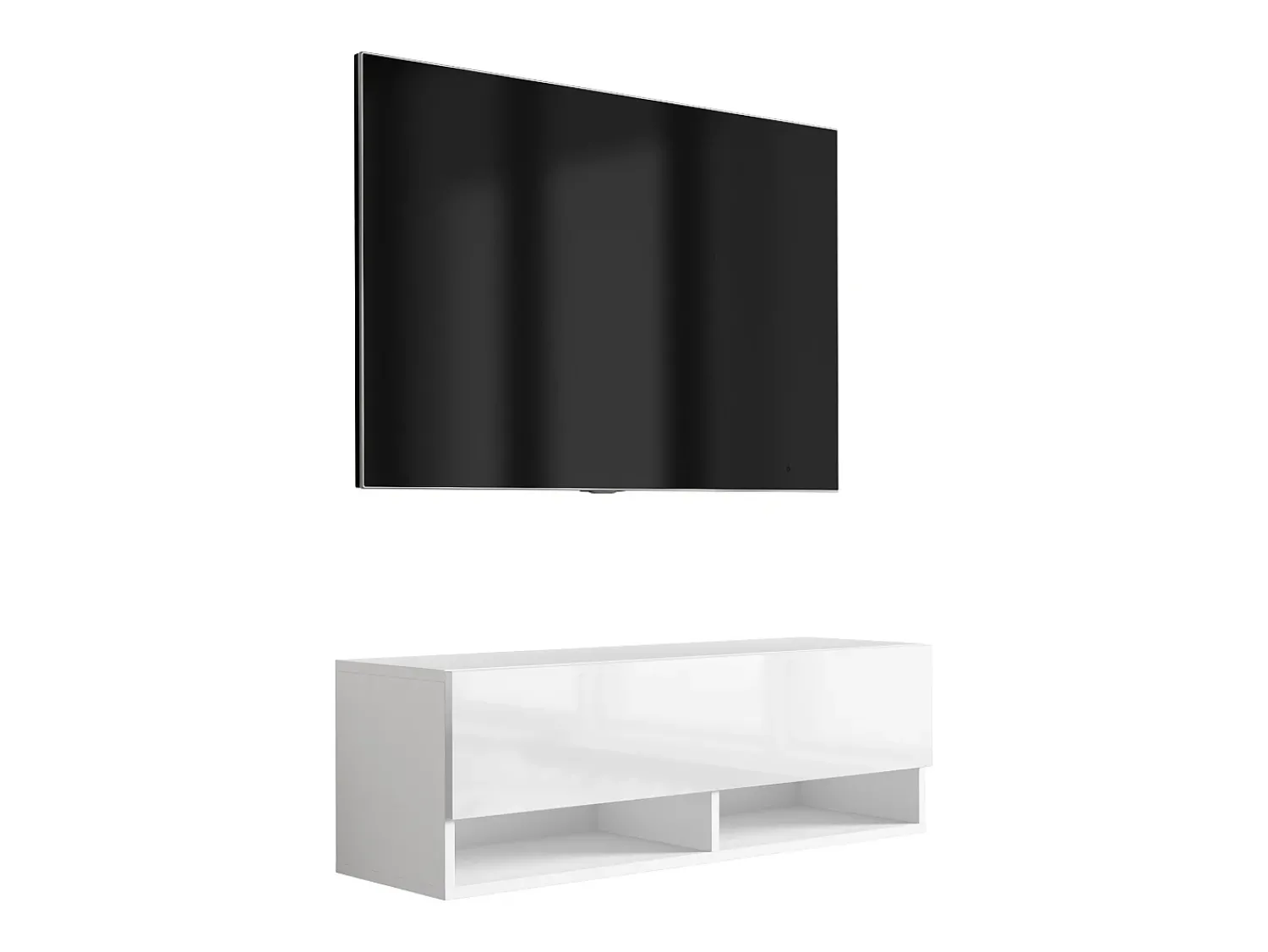 Móvel TV : Fosco / Brilhante, 100 × 32 × 34 cm^ Móvel De Tv