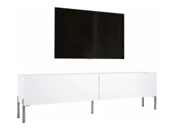 Móvel TV : Fosco, patas cromadas, 170 x 52 x 32 cm^ Móvel De Tv
